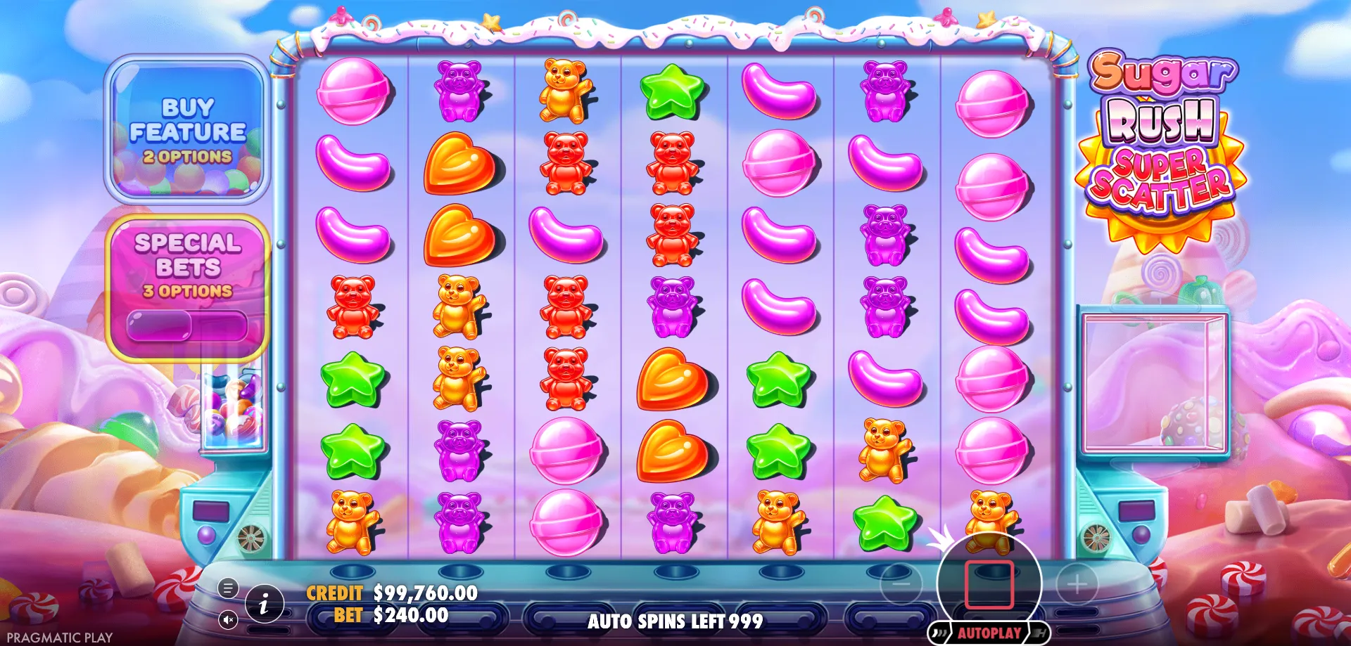 Martingala &mdash; sugar rush super scatter
